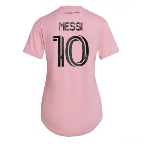 Inter Miami Lionel Messi #10 Replica Home Stadium Shirt for Women 2023-24 Short Sleeve
